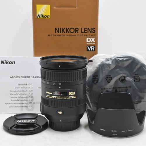Nikon nikkor 18 200 - af-s, dx