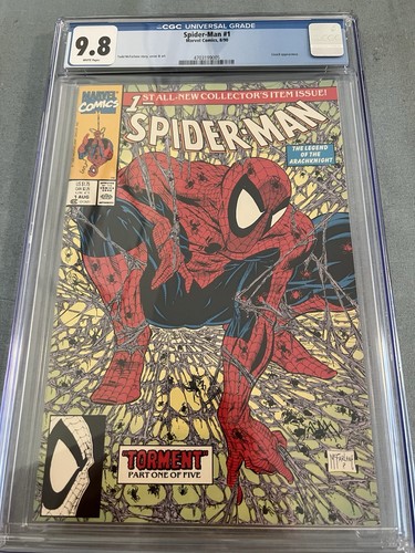 Spider man cgc 8 nm - cgc, 9,8