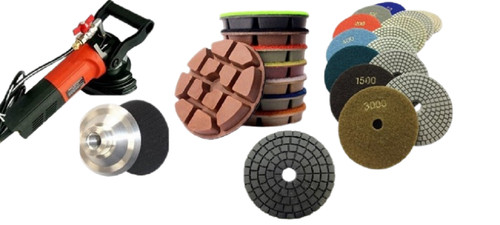 Kit attrezzi tamponi lucidanti