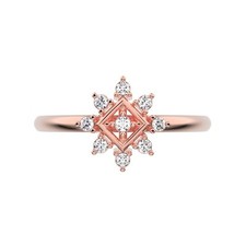 0.09 Ctw Round Cut Simulated