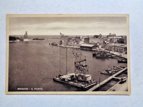 Brindisi porto cartolina - brindisi, il
