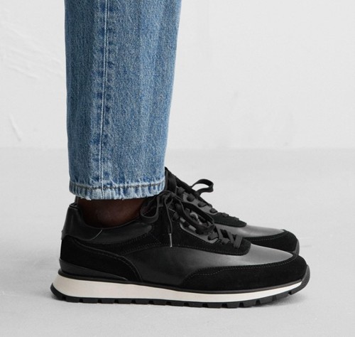 Scarpe sneakers uomo zara nere - uomo,