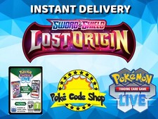 100 x LOST ORIGIN Live Pokemon