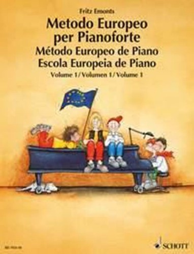 Metodo europeo per pianoforte - metodo,