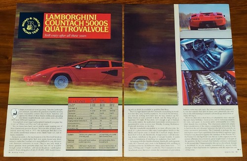 Lamborghini countach 5000s - lamborghini,