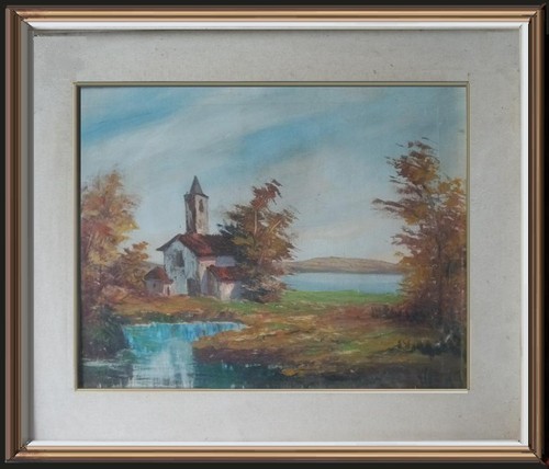 Autunno grazioso paesaggio