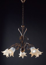 Lampadario classico in ferro