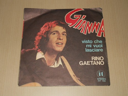 Rino gaetano gianna - gaetano, printed