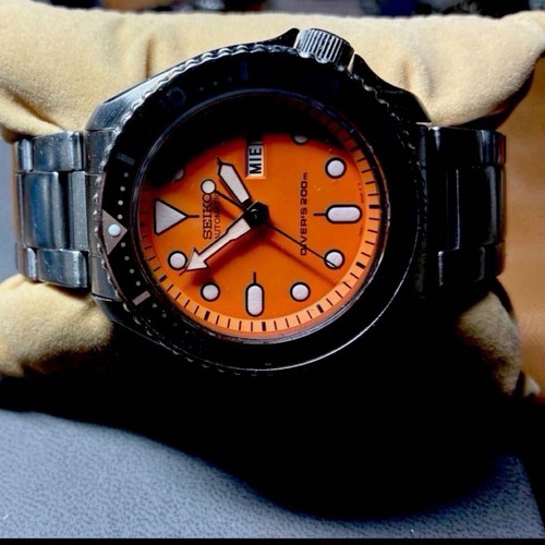 Orologio seiko skx011k orange - skx011k,
