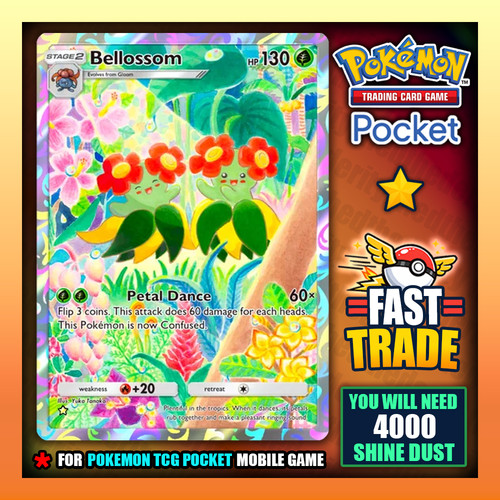 Pokemon tcg pocket - tcg, bellossom