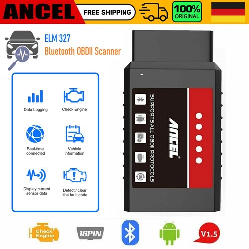 Elm327 bluetooth obd2 - v1.5,