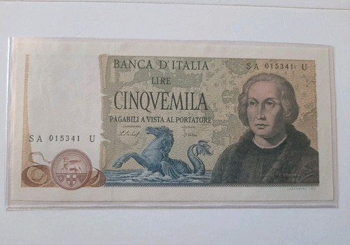 5000 lire colombo - 2°, tipo