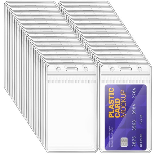 Porta badge trasparente 50 - badge,