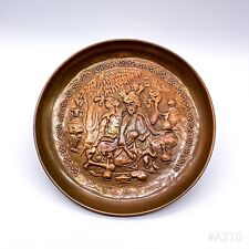 Vintage Rame Piastra da Muro