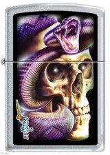 ZIPPO ★ SKULL AND SNAKE by