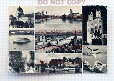 Cartolina Svizzera Zurigo panorama vedutine  scritta  - ed. Beringer  Z 6828 