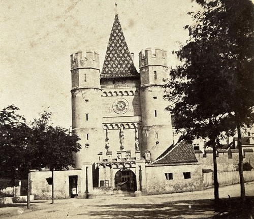 Suisse porta basilea c1865 - suisse,