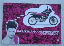 Brochure GILERA Nord West 600 1986 - Originale PIAGGIO rara