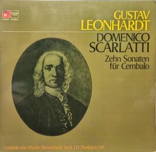 Scarlatti – Dieci Sonate Per Clavicembalo / Gustav Leonhardt - LP
