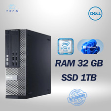 PC DESKTOP DELL 7020 SFF INTEL I7 RAM 32GB SSD 1TB WIN 11 PRO RICONDIZIONATO