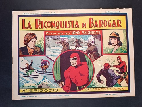 Fumetto uomo mascherato - l'uomo, albi