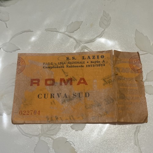 Lazio roma biglietto ticket - lazio-roma, biglietto/ticket