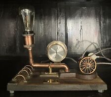 Lampada punk motore a vapore