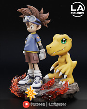 Statua Tai e Agumon (Digimon) - 190 mm - stampa 3D fan art
