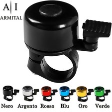 Campanello Bici Classico Metallo+Plastica | Suono Forte | Montaggio Facile