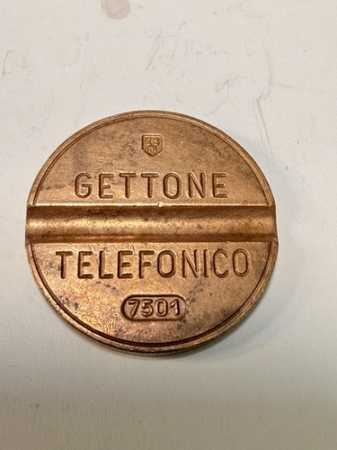 Italy gettone telefonico 1975 - italy,