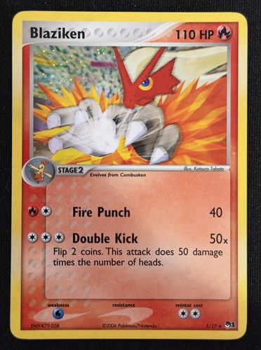 Blaziken holo pop series - blaziken,