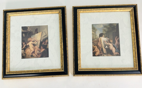 Quadro vintage set angeli - quadro,