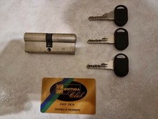 MOTTURA DOPPIO CILINDRO 40.5/40.5 CON 3 CHIAVI FRIZIONATO USATO