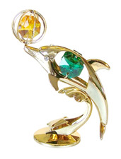 DELFINO CON PALLA GOLD