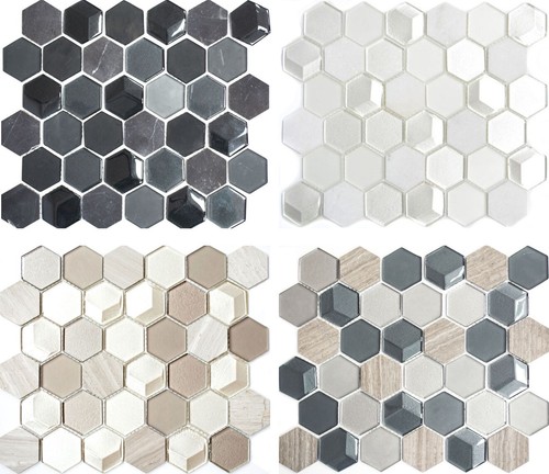 Mosaico vetro pietra - di,