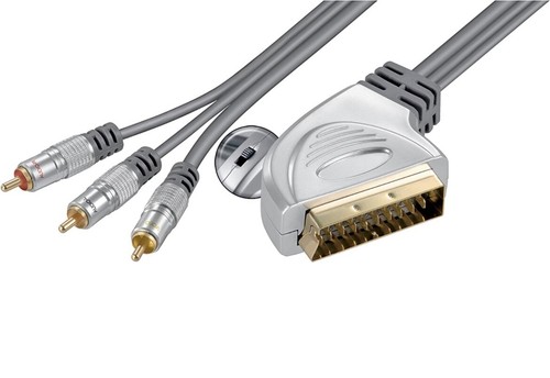 Scart video cavo poli - 21,