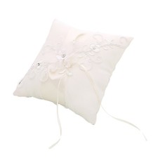  20 X20cm Decorazioni Per Matrimonio Cuscinetto Cuscino Fedi Nuziali Porta