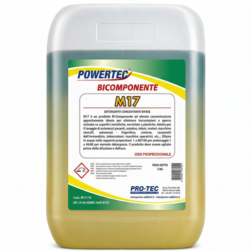 Powertec m17 detergente - powertec,