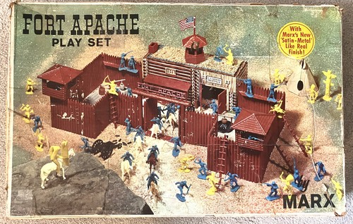 Playset vintage 1964 marx - vintage,