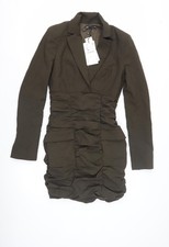 Abito tubino donna verde ZARA