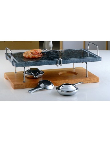 Pietra ollare con base - , in