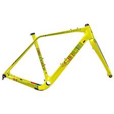 Telaio bici Cinelli King Zydeco Carbon Gravel - freno a disco piccolo 48 cm giallo