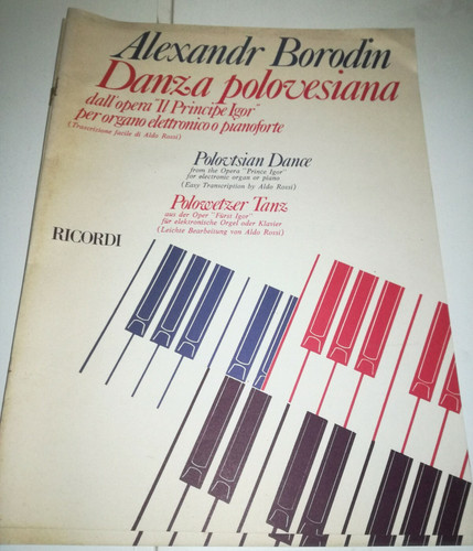 Spartito borodin danza - borodin,