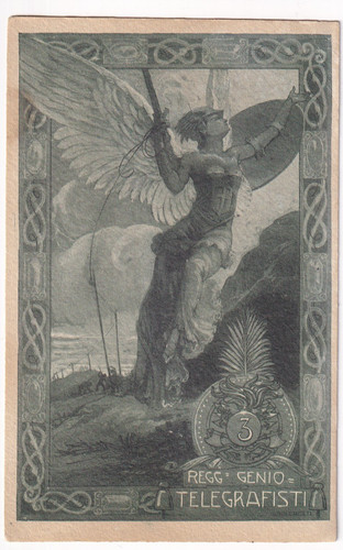 P03423 cartolina militare - p03423,
