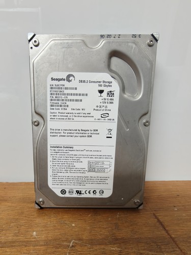 Seagate 160 7200 rpm - gb, 3,5"