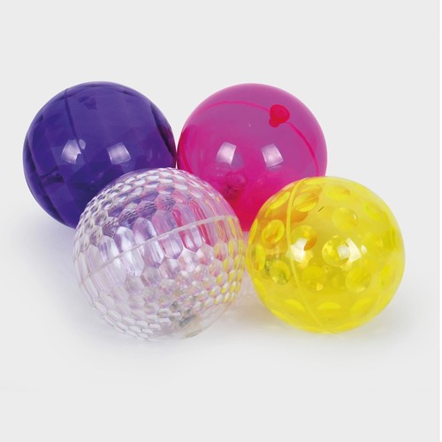 Palle luminose 4 pezzi - palle, –