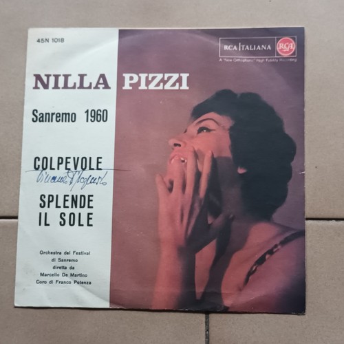 Nilla pizzi colpevole - nilla, 1960
