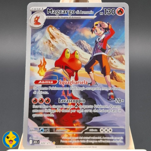 Magcargo armonio 222 217 - magcargo, di
