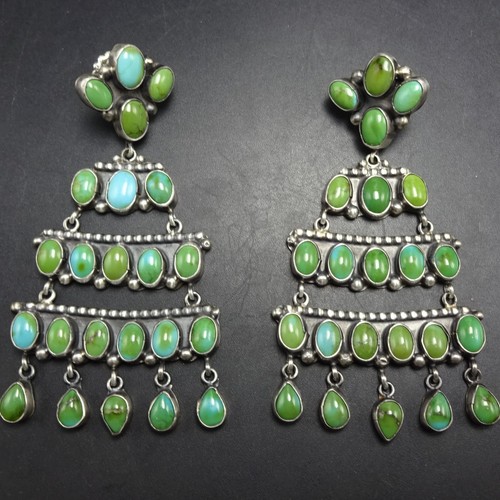 Orecchini lampadario navajo - orecchini,