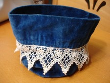 Sacca pochette morbida azzurra